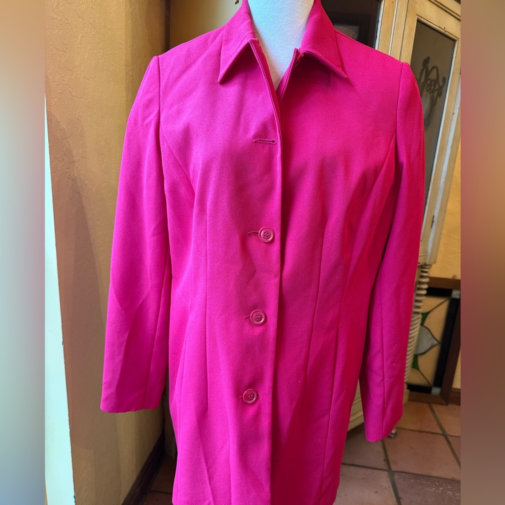 Karen Scott long blazer